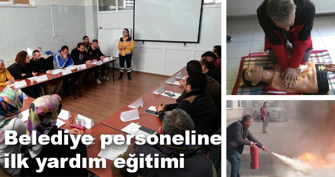 PERSONELE İLK YARDIM EĞİTİMİ