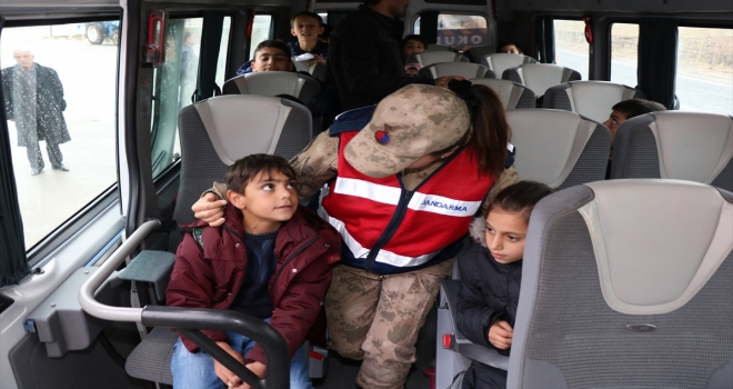 Elazığda öğrenci servisleri denetlendi