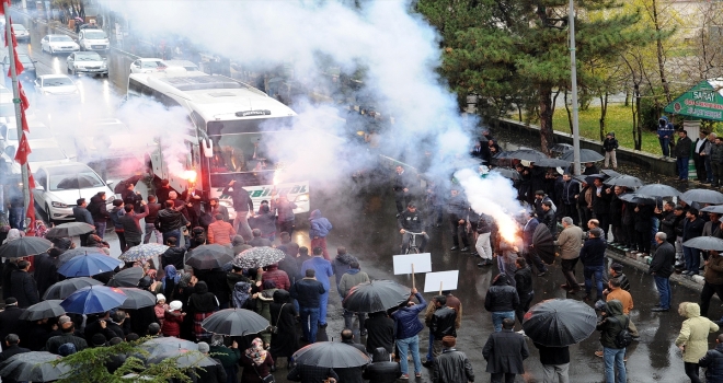 Başkan adayı Arıkana çoşkulu karşılama