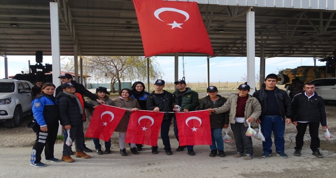 Engelliler bir günlüğüne polis oldu 