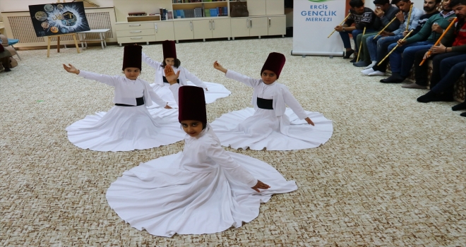 Ercişte Mevlana Haftası etkinliği