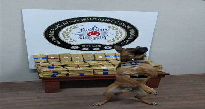 Bitliste 78 kilo 200 gram eroin ele geçirildi