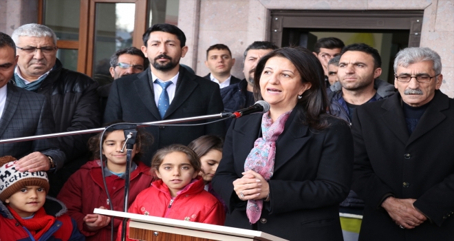 HDP Eş Genel Başkanı Pervin Buldan Iğdırda