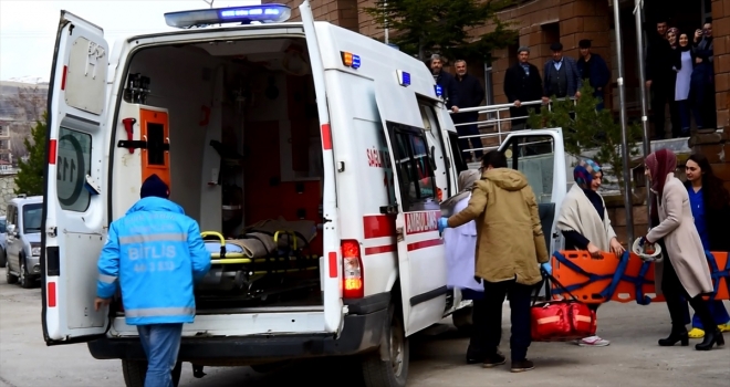 Ahlat Devlet Hastanesinde yangın tatbikatı yapıldı