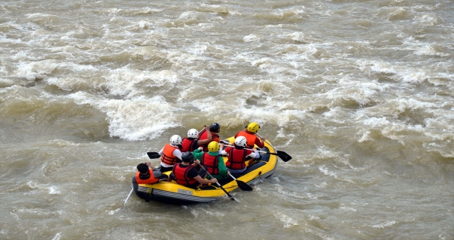 Muşta rafting heyecanı