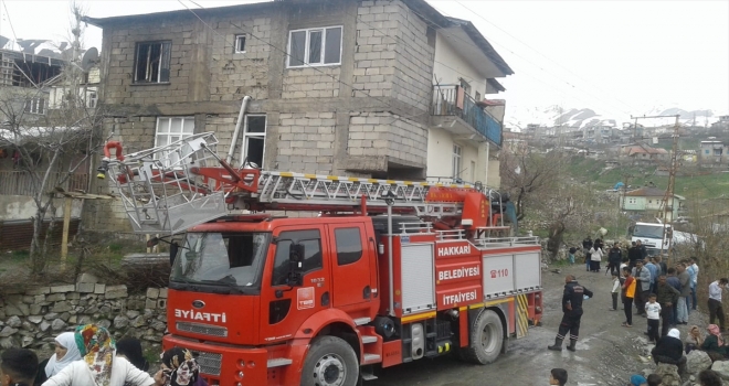 Hakkaride yangın 