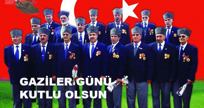 GAZİLER GÜNÜ KUTLU OLSUN