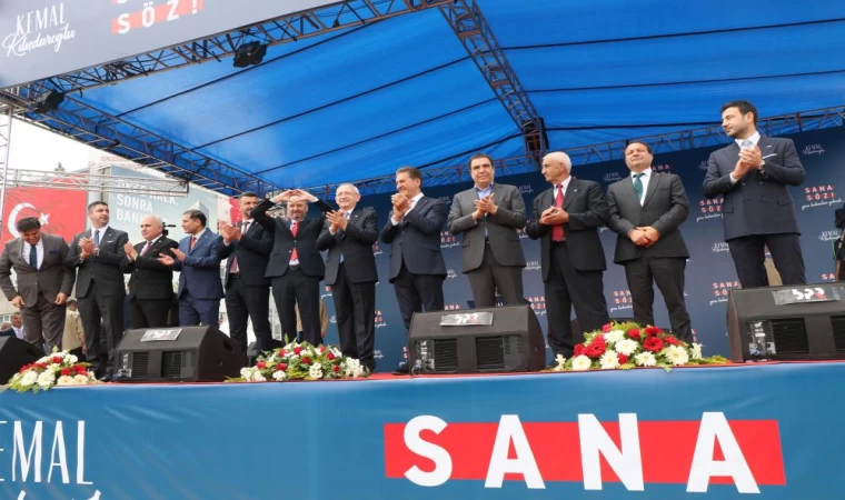 Kılıçdaroğlu; Erzincan'ı demir ağlarla Trabzon Limanı'na ulaştıracağım