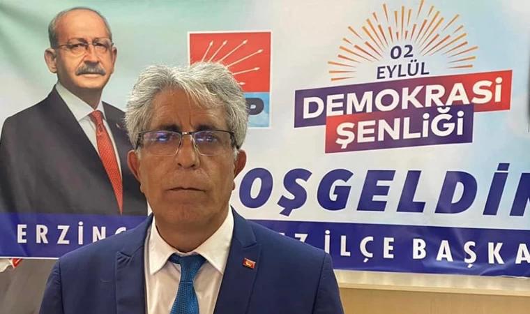 Erzincan CHP Tekrar "Ali Aras" dedi