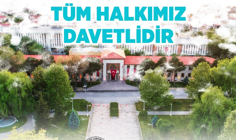 Bayramlaşma Valilik önünde Yapılacak