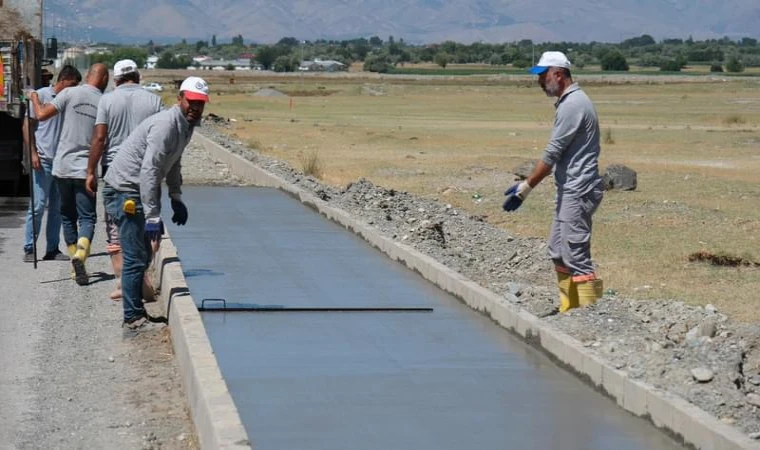 Ekşisu’ya Bisiklet Yolu Yapılıyor.