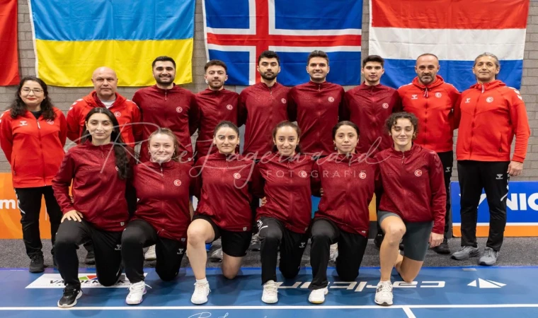 Badminton A Milli Takımı Hollanda’da 2. Oldu