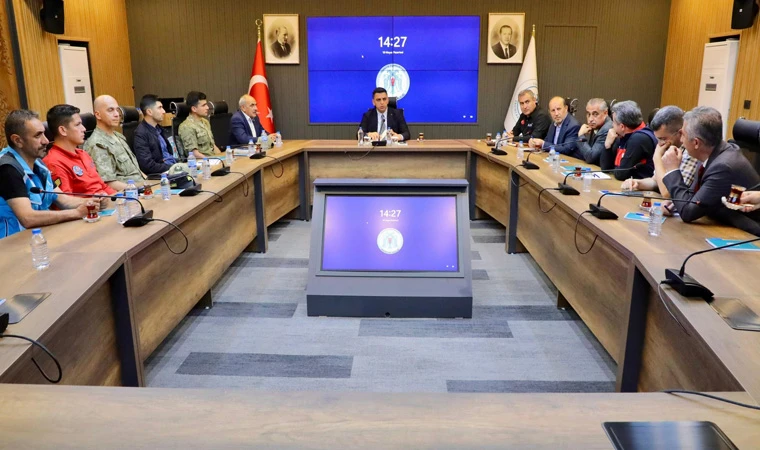 “Afetlere Müdahale Koordinasyon Toplantısı” Düzenlendi