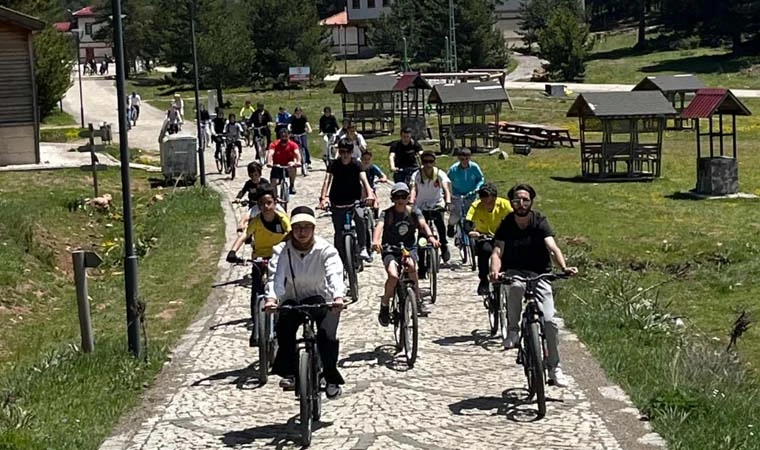 Refahiye'de Bisiklet turu