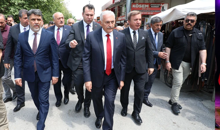 Yıldırım'dan, Buğday Meydanı esnafına geçmiş olsun ziyareti