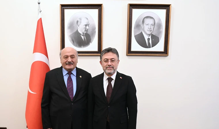 Milletvekili Karaman, Tarım Bakanı Yumaklı ile Tarım ve Hayvancılık Projelerini Görüştü