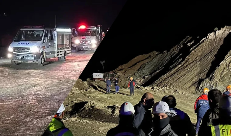 Divriği'de demir madeni işletmesinde göçük: Bir kişi kayıp