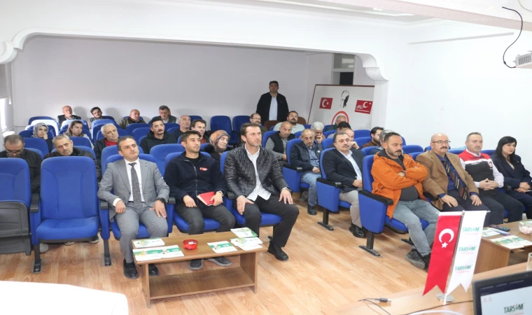Erzincan’da Seracılara TARSİM Eğitimi Düzenlendi