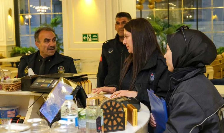 Zabıta'dan Kafeterya ve Tatlı Üretimi İşletmelerine Denetim