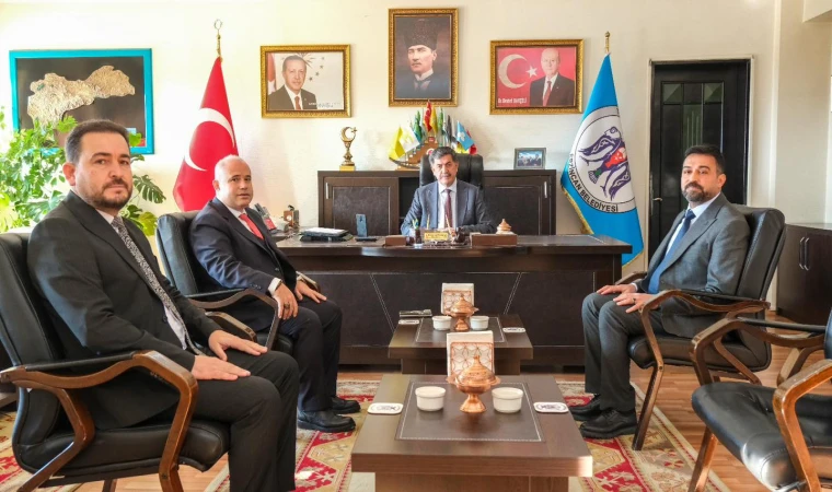 Başkan Aksun, Tarım Kredi Kooperatifi Yetkililerini Ağırladı