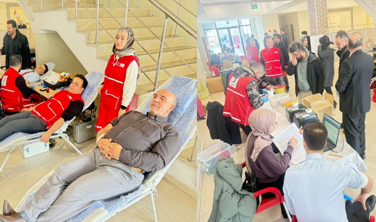 Erzincan’da Kan Bağışı Seferberliği: “Bir Ünite Kan, Üç Hayat”