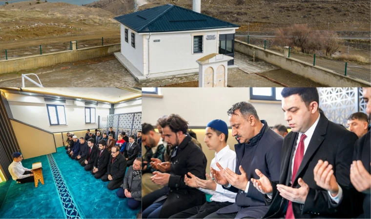 Şehit Adnan Keklik Mescidi Dualarla Açıldı