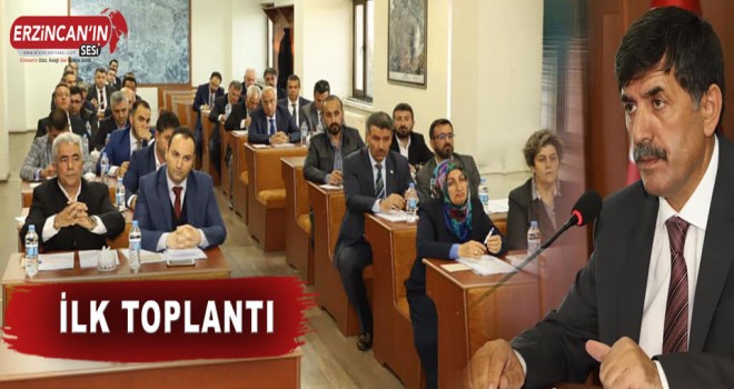 İLK TOPLANTI