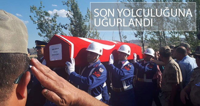 SON YOLCULUĞUNA UĞURLANDI