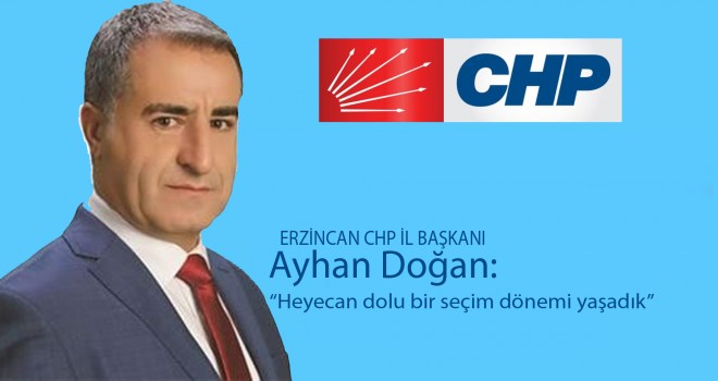 CHP İL BAŞKANI : "Birlikte çalıştık , birlikte başardık"