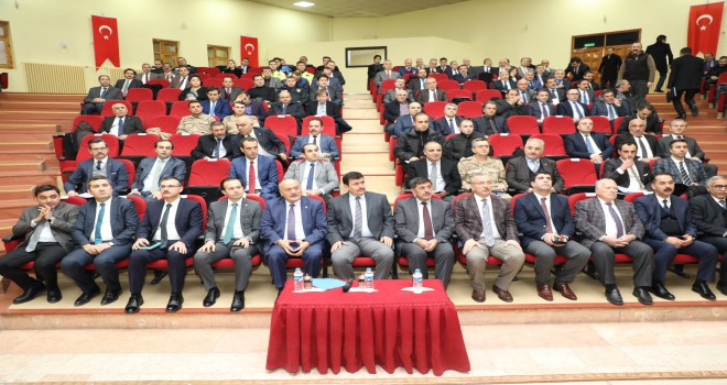 ERZİNCAN'DAKİ YATIRIMLAR GÖRÜŞÜLDÜ