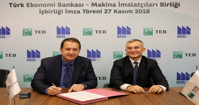 TEB ve Makina İmalatçıları Birliğinden reel sektöre destek 