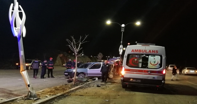 Elazığda trafik kazası: 5 yaralı 