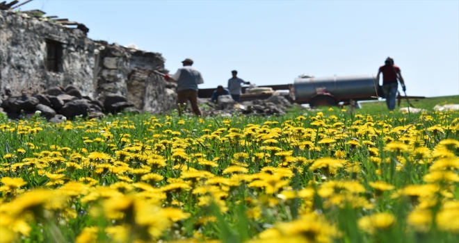 Karsta yayla hazırlığı 