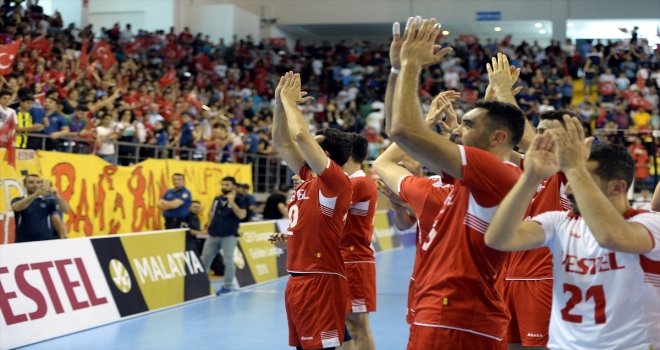 Voleybolda milli maçın ardından