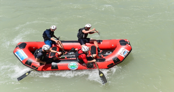 R4 Dünya Rafting Şampiyonası Tuncelide başladı