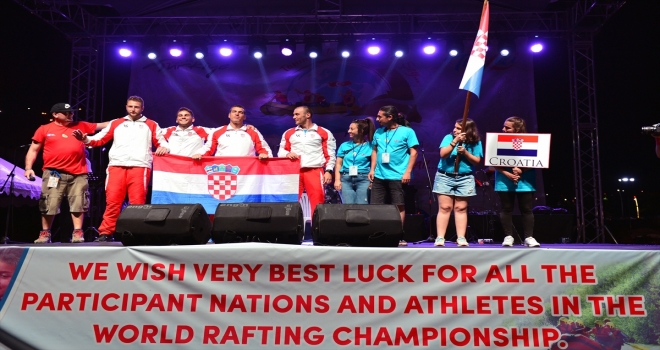 R4 Dünya Rafting Şampiyonası resmen başladı