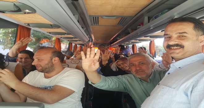 Hemşehrileri Yıldırıma destek için yola çıktı 