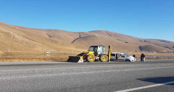 Karlıovada trafik kazası: 1 yaralı 