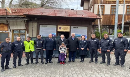 Kemaliye'de Polis Haftası kutlaması