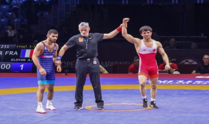 Milli sporcumuz Avrupa Üçüncüsü