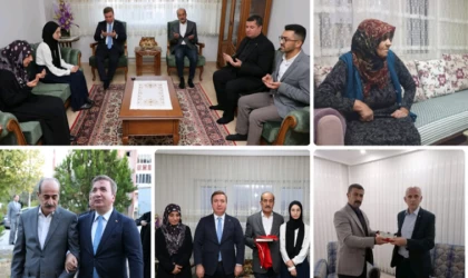 Vali Aydoğdu; "Şehitlerimizin bize emaneti olan şehit ailelerimiz, bizim baş tacımızdır"