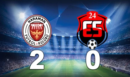 Karaman FK. 2-0 Anagold 24 Erzincanspor