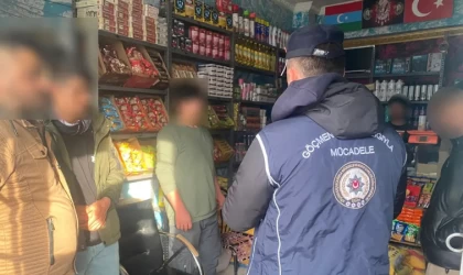 "Düzensiz göçle mücadele" Operasyonu