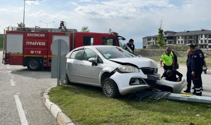 Virajı Alamadı, direğin üstüne çıktı