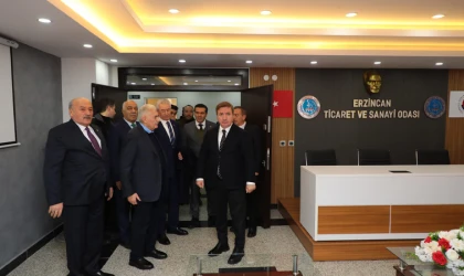 Binali Yıldırım'dan ETSO'ya "Hayırlı Olsun" Ziyareti