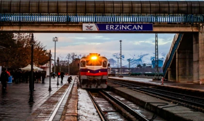 Turistik Doğu Ekspresi Erzincan'da Coşkuyla Karşılandı.