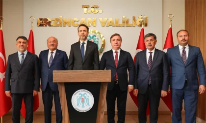 Enerji ve Tabii Kaynaklar Bakanı Alparslan Bayraktar Erzincan'da
