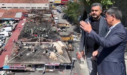 Erzincan Belediyesi’nden Buğday Meydanı Esnafına Destek