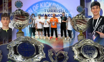 Erzincanlı Kick Boksçulardan Dünya Kupası'nda madalya şovu! 