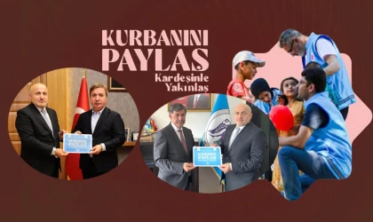 Vali Aydoğdu ve Başkan Aksun Kurban Vekâletini TDV'ye Verdi